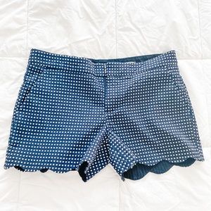 Navy dot Club Monaco shorts